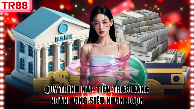Quy trình nạp tiền TR88 bằng ngân hàng siêu nhanh gọn